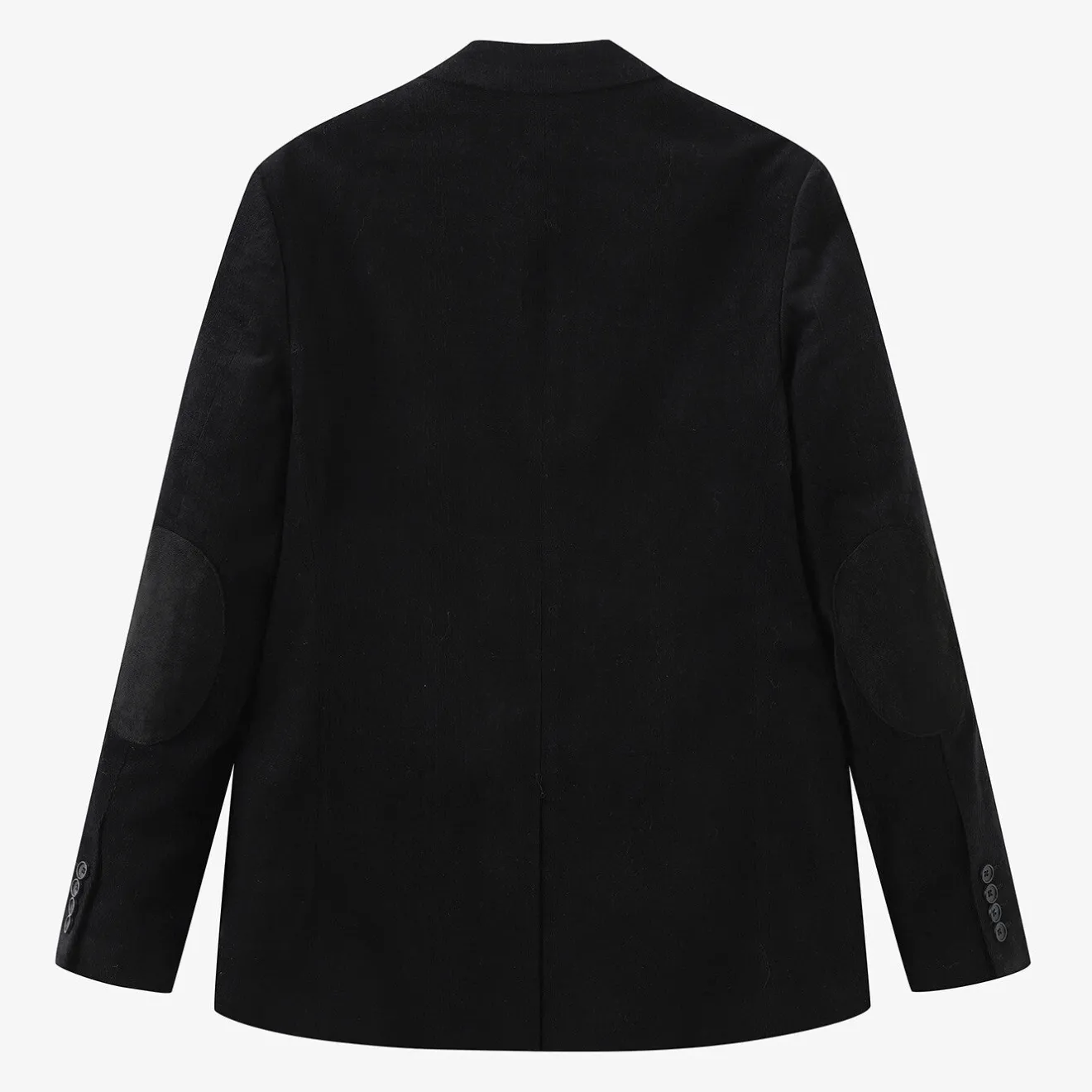 Blazers>SERGE BLANCO Henri black velvet blazer jacket NUAGE
