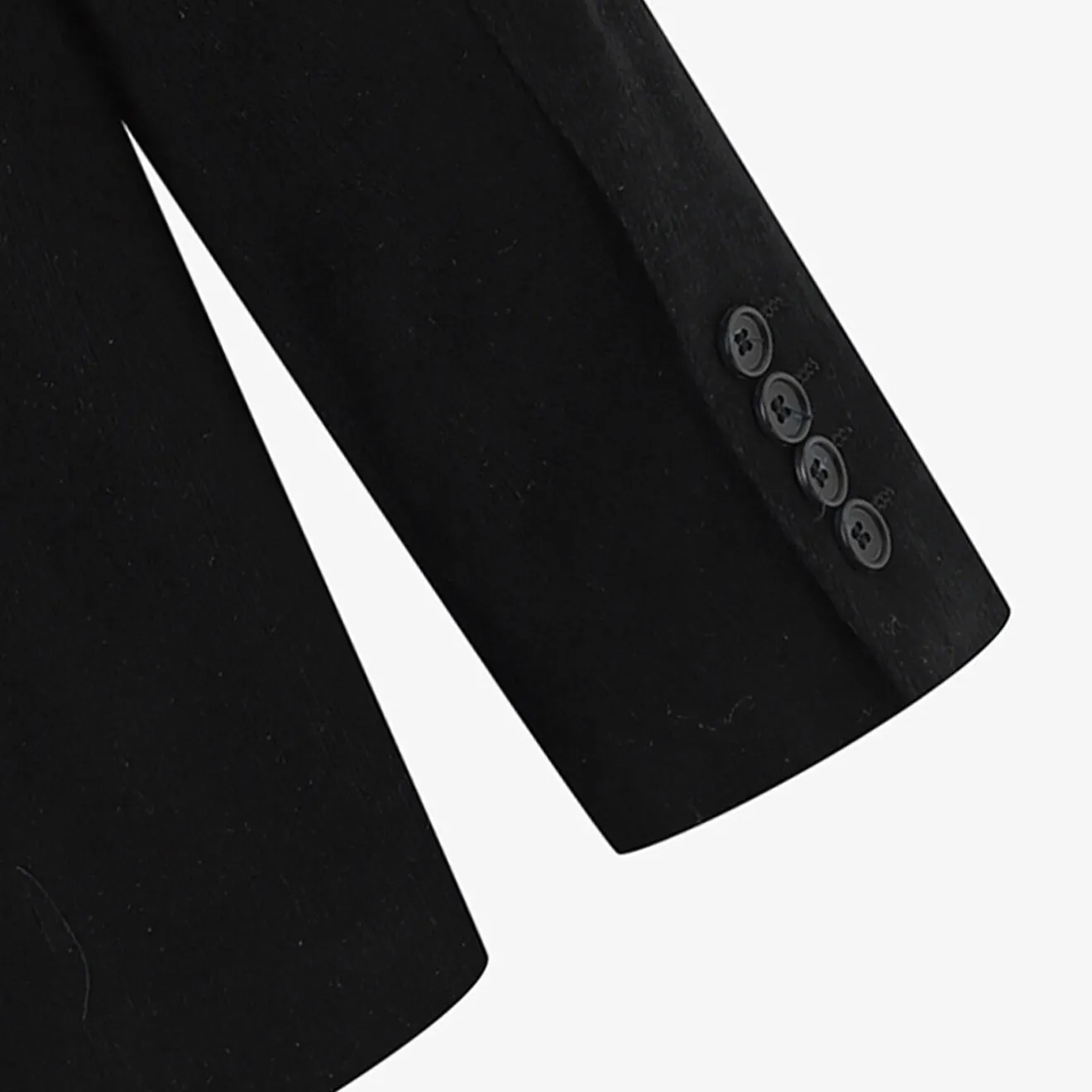 Blazers>SERGE BLANCO Henri black velvet blazer jacket NUAGE