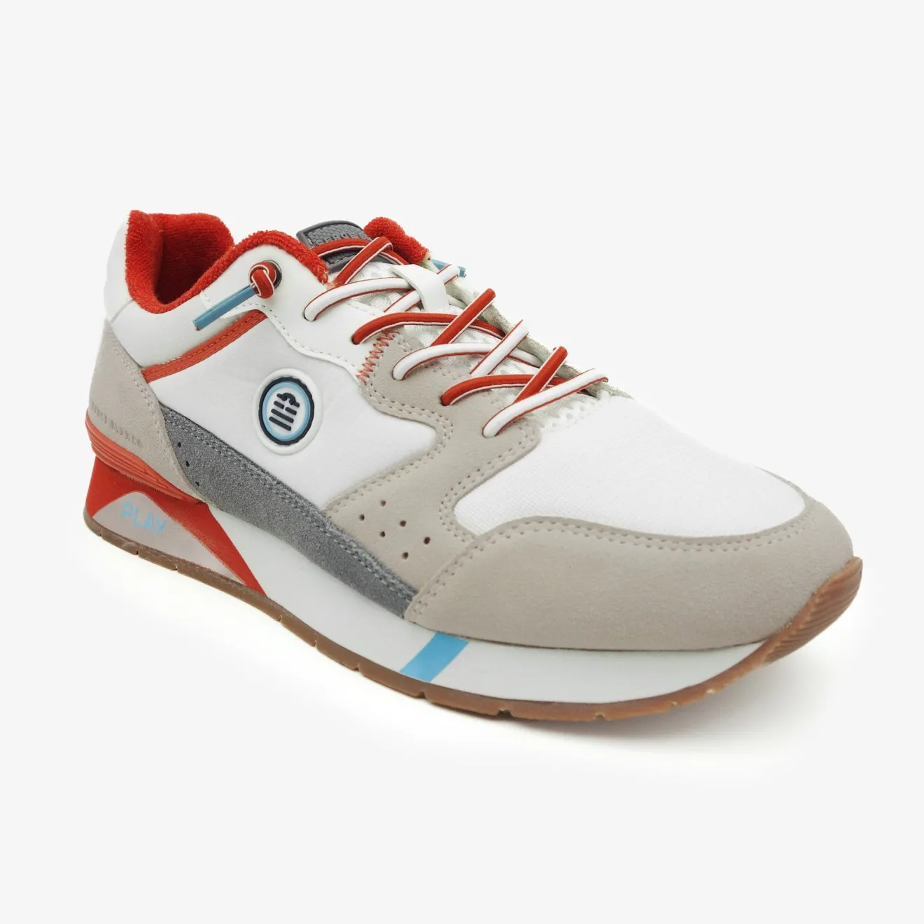 Collection Isola>SERGE BLANCO Isola coral orange sneaker NOIR