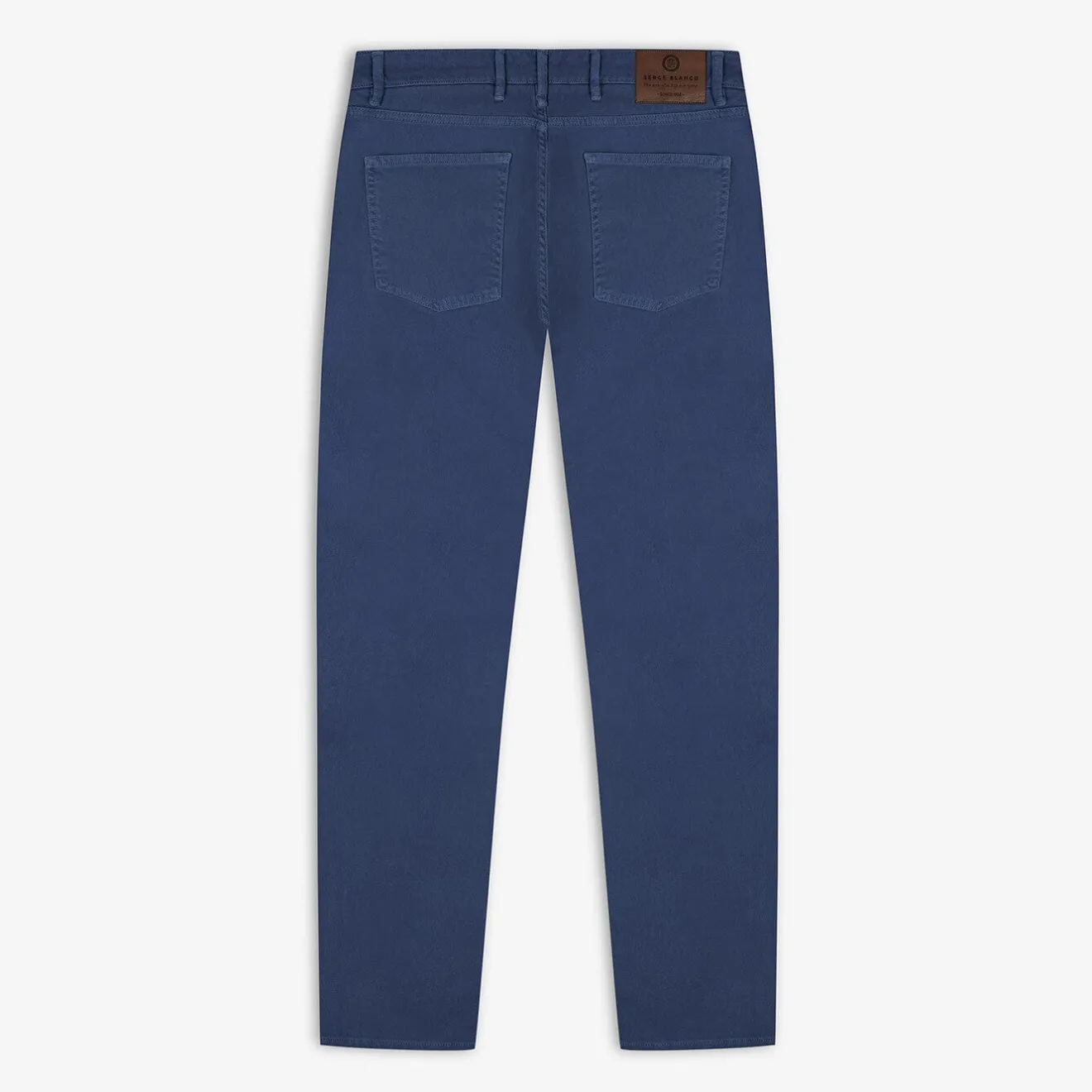 Pantalons>SERGE BLANCO Jean 331 tapered fit indigo blue FAUVE