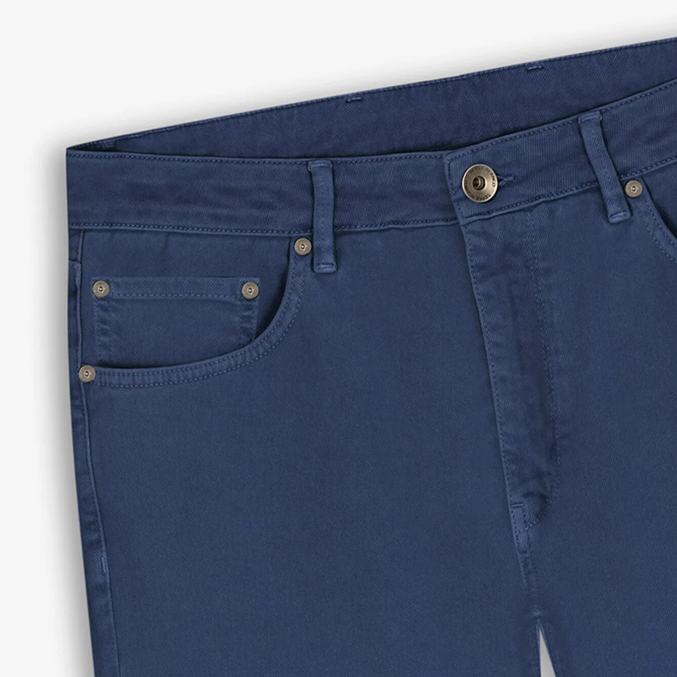 Pantalons>SERGE BLANCO Jean 331 tapered fit indigo blue FAUVE