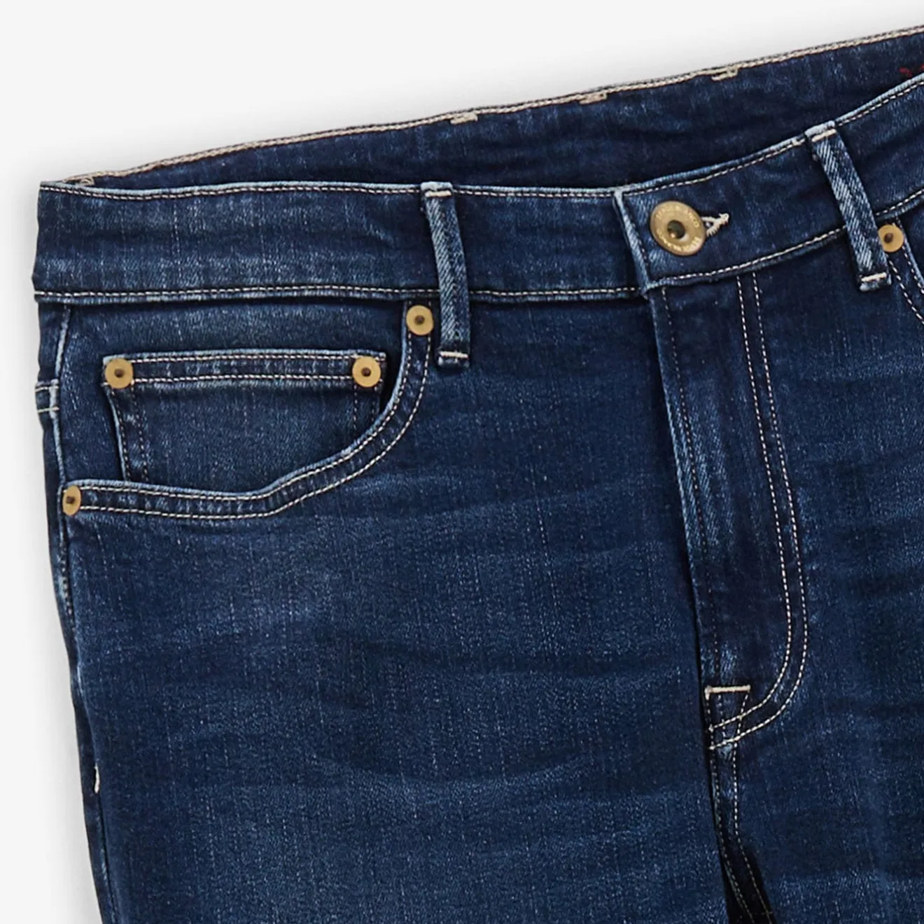 Pantalons>SERGE BLANCO Jeans 325 slim powertwist rinse dark blue MASTIC