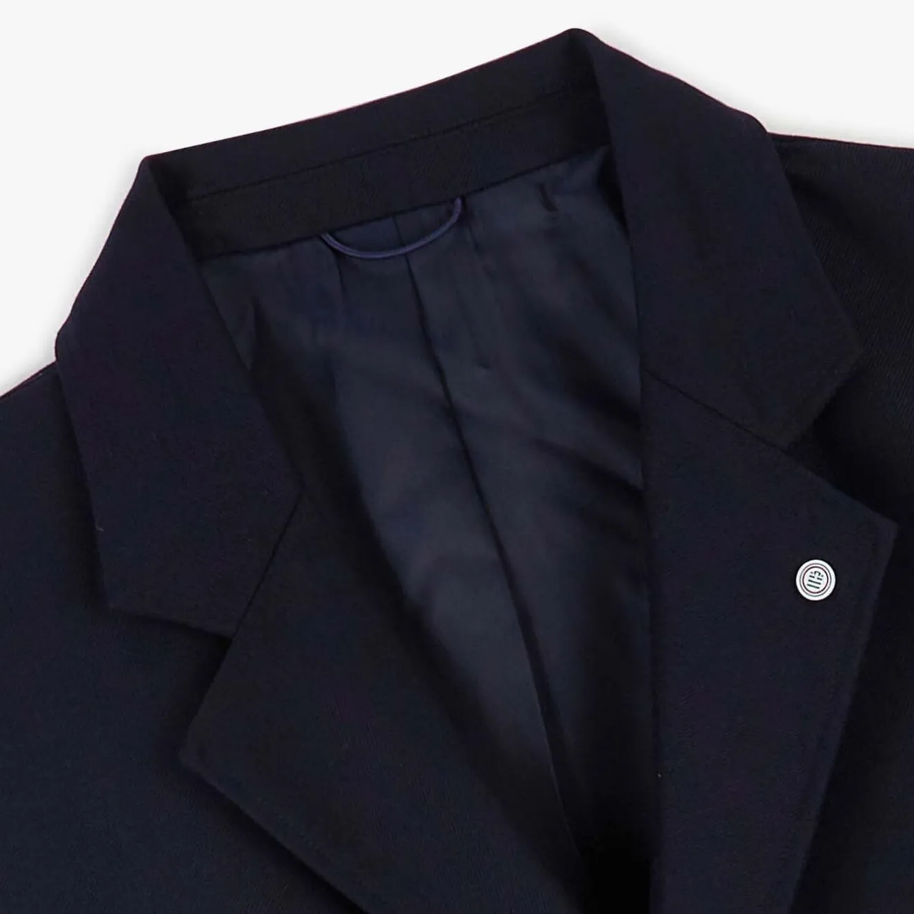 Manteaux Et Vestes>SERGE BLANCO Jules navy blue coat NOIR