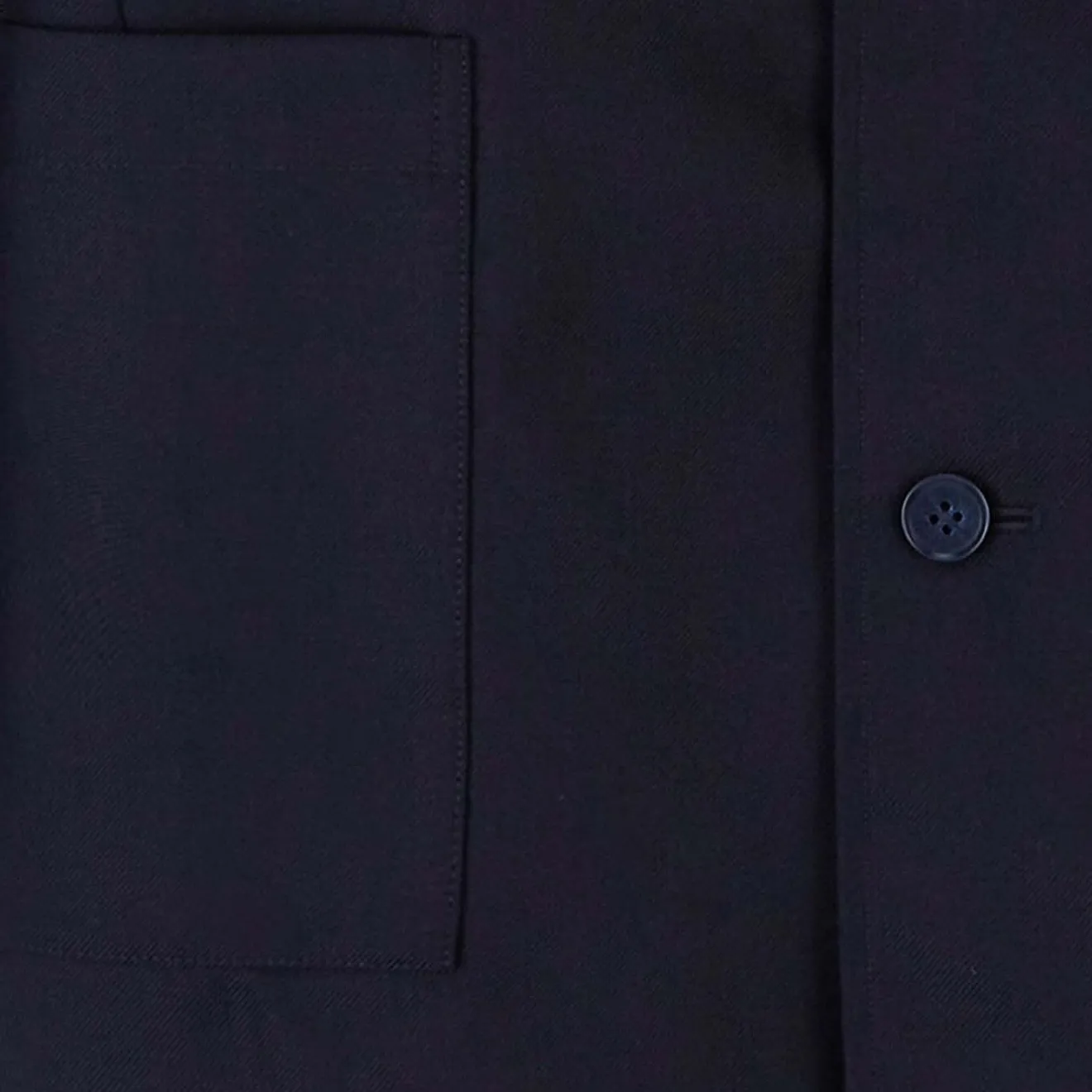 Manteaux Et Vestes>SERGE BLANCO Jules navy blue coat NOIR