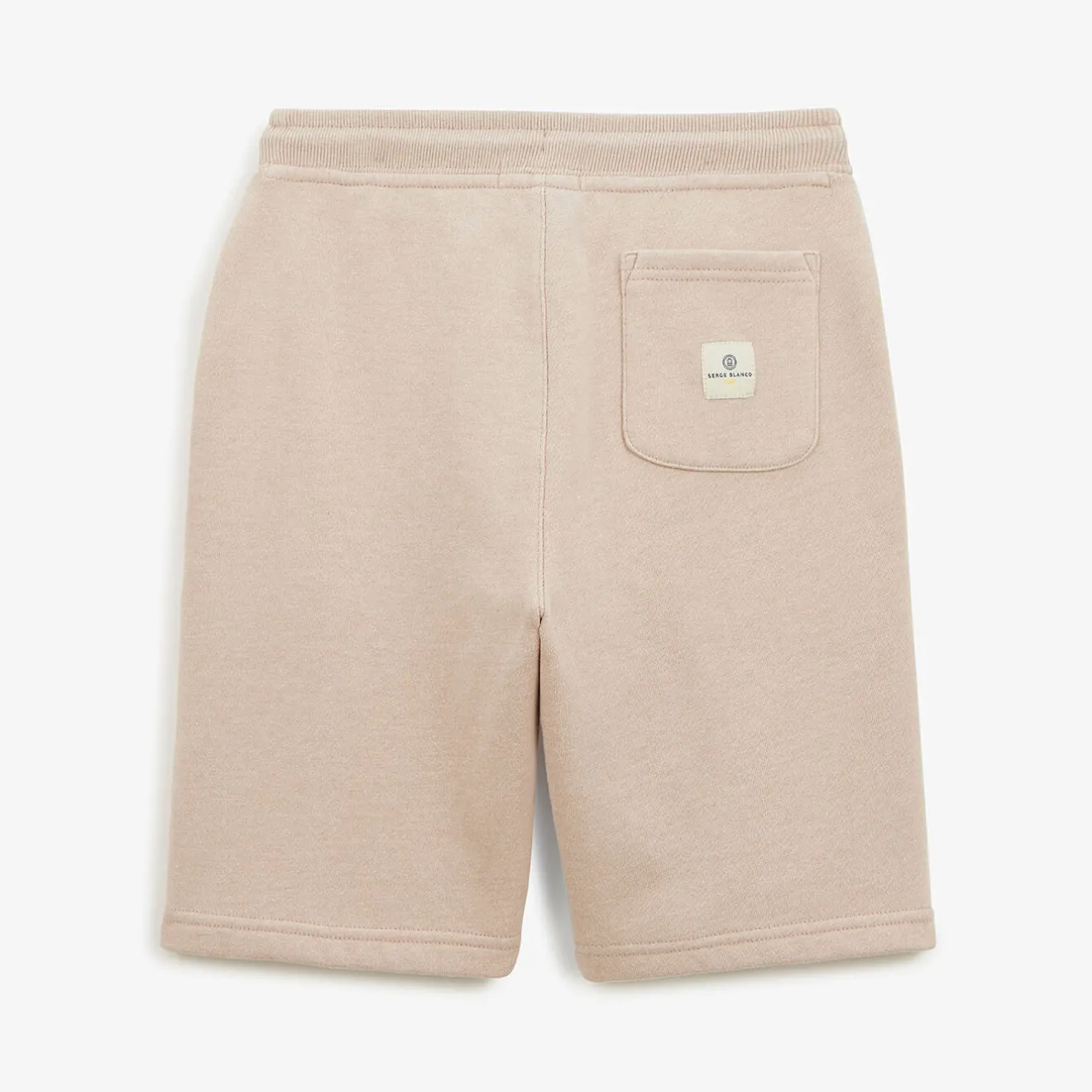 Vêtements>SERGE BLANCO Junior Basile fleece shorts in heather BEIGE