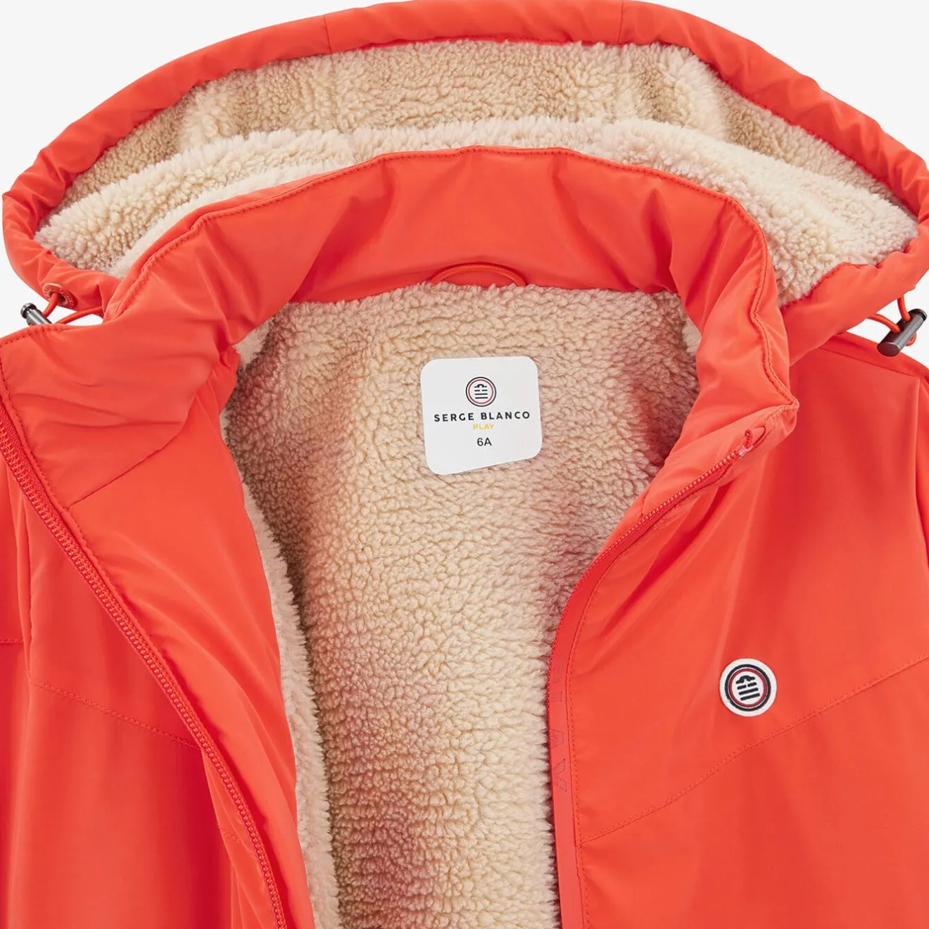 Vêtements>SERGE BLANCO Junior CAP HORN winter orange copper parka BLEUNUIT