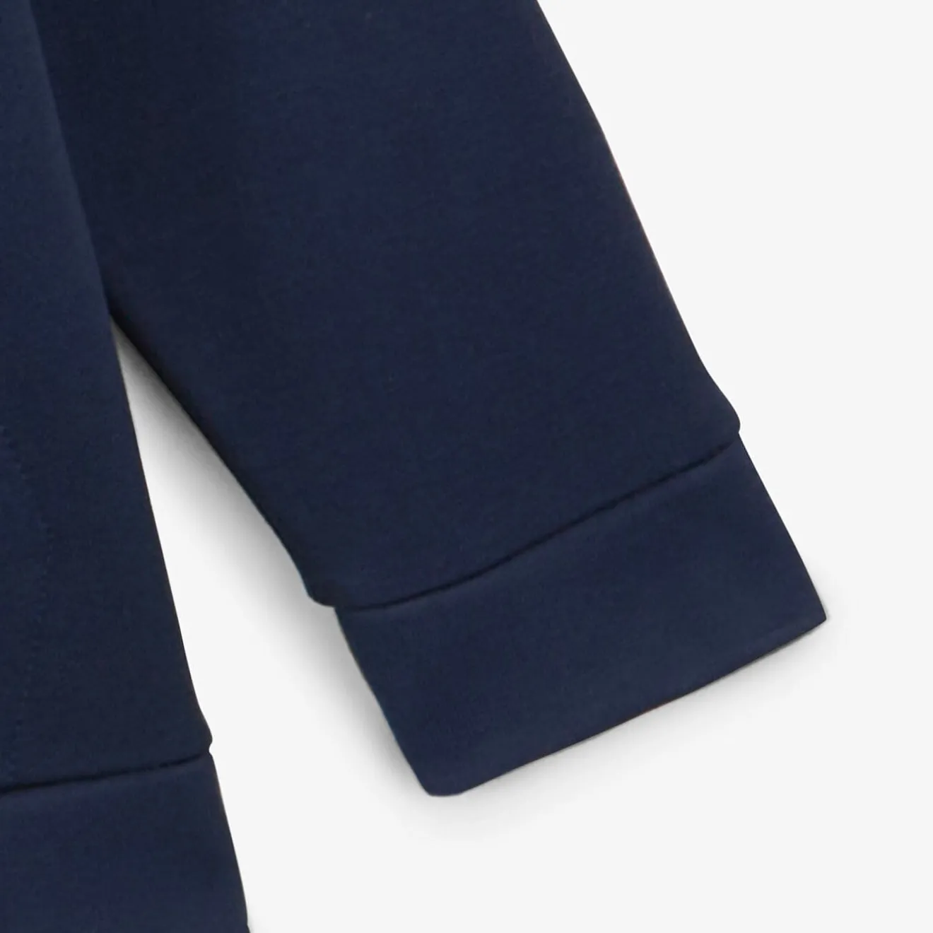 Sweats>SERGE BLANCO Junior Dark Blue Brushed Fleece Hoodie CIEL