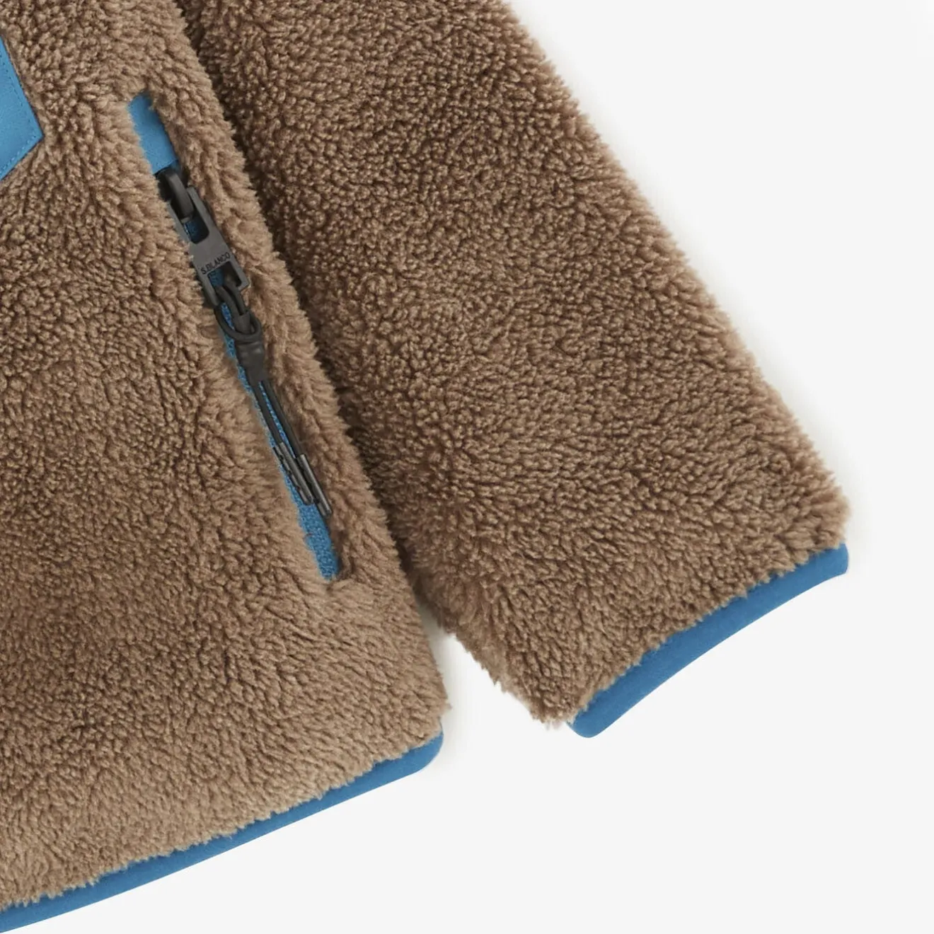Vêtements>SERGE BLANCO Junior Toronto Brown Fleece Jacket GAZON