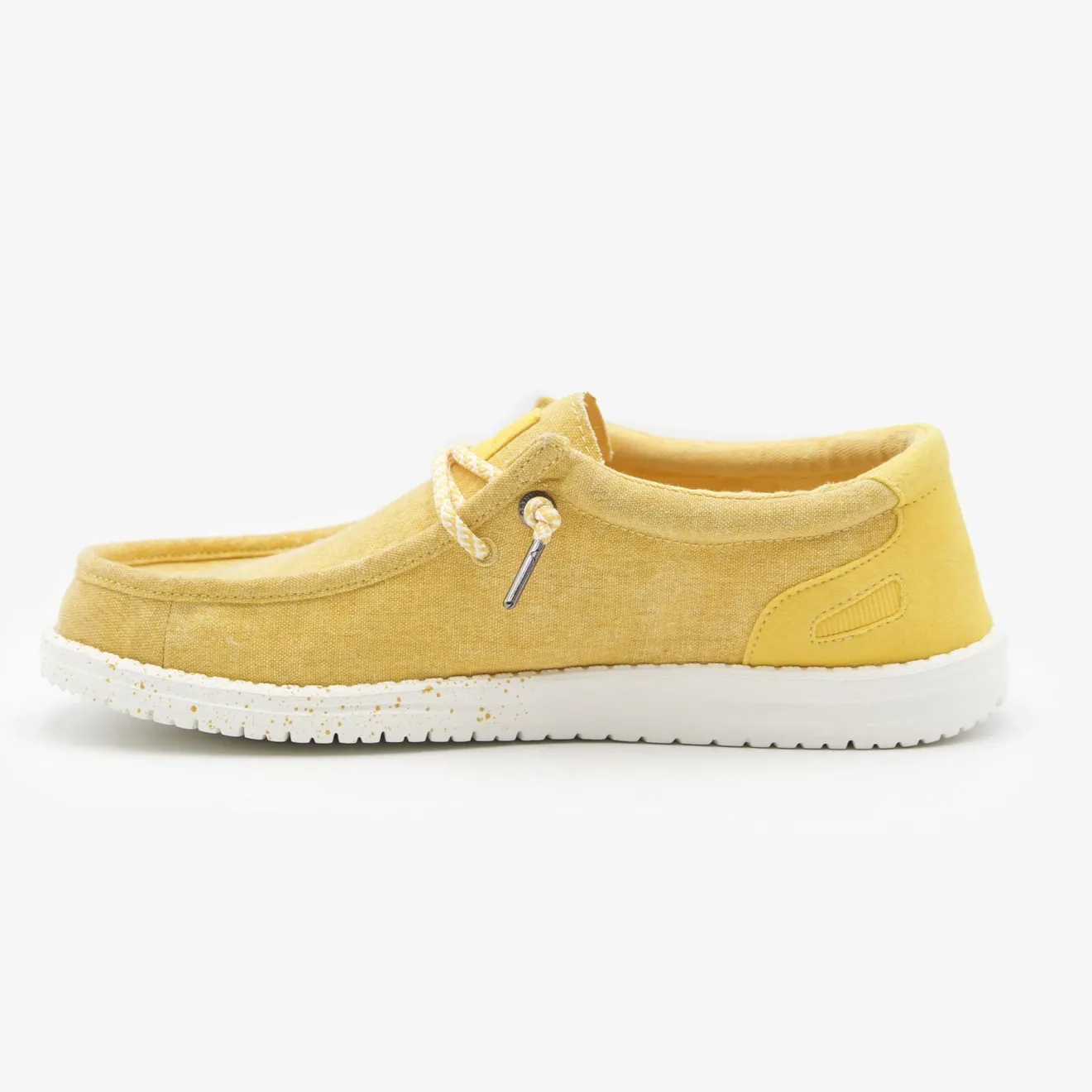 Chaussures Bateau|Daddy Cool>SERGE BLANCO Lemon yellow Saint-Jean boat shoe ORANGE