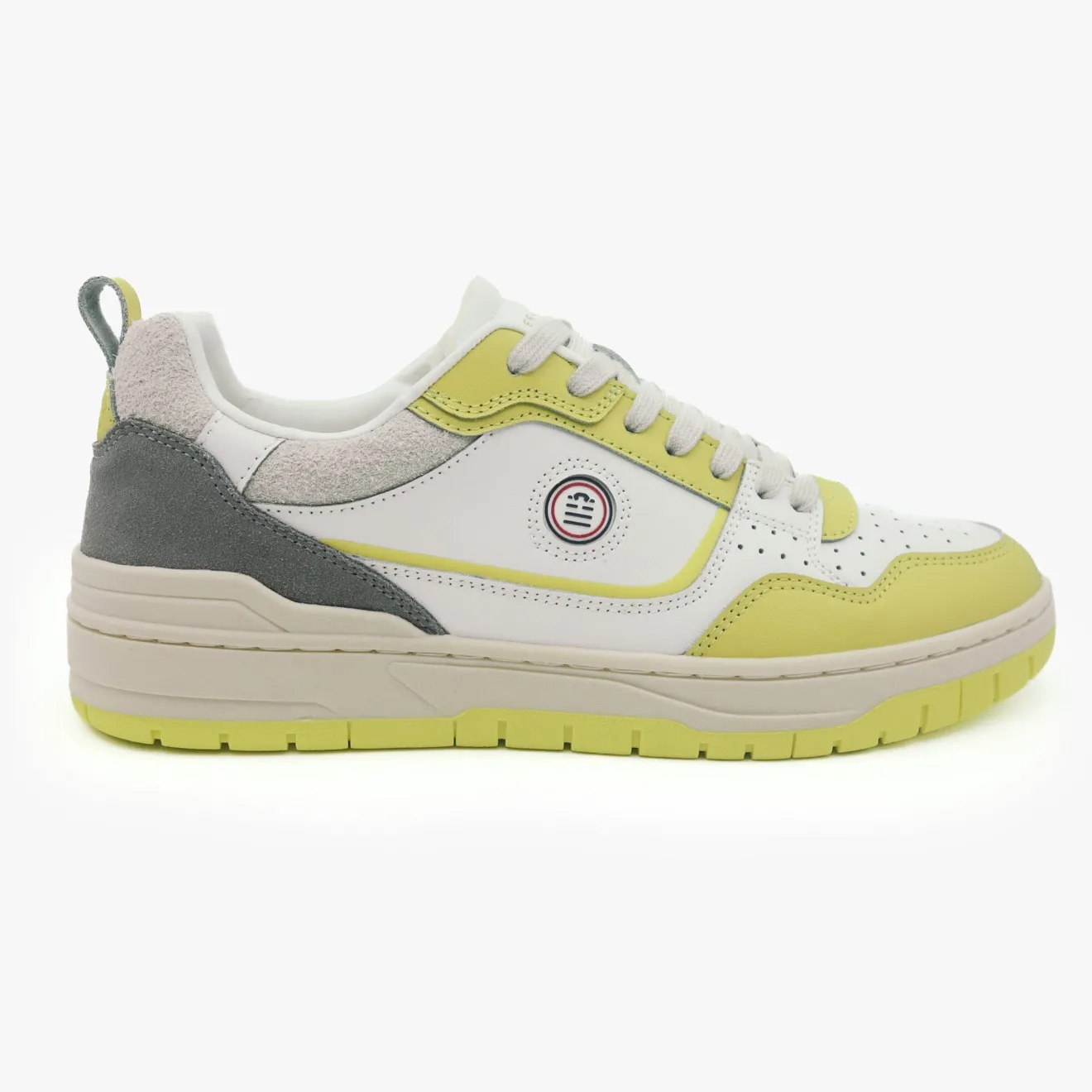 Collection La Vernaz>SERGE BLANCO Lemon yellow Vernaz sneaker NATION