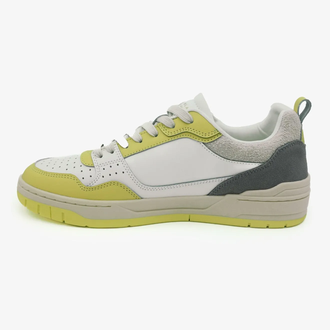 Collection La Vernaz>SERGE BLANCO Lemon yellow Vernaz sneaker NATION
