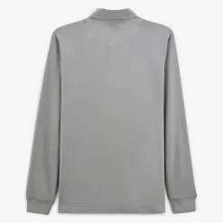 Maillots De Rugby|Polos>SERGE BLANCO Loevan long-sleeved rugby jersey in slate gray jersey dark navy