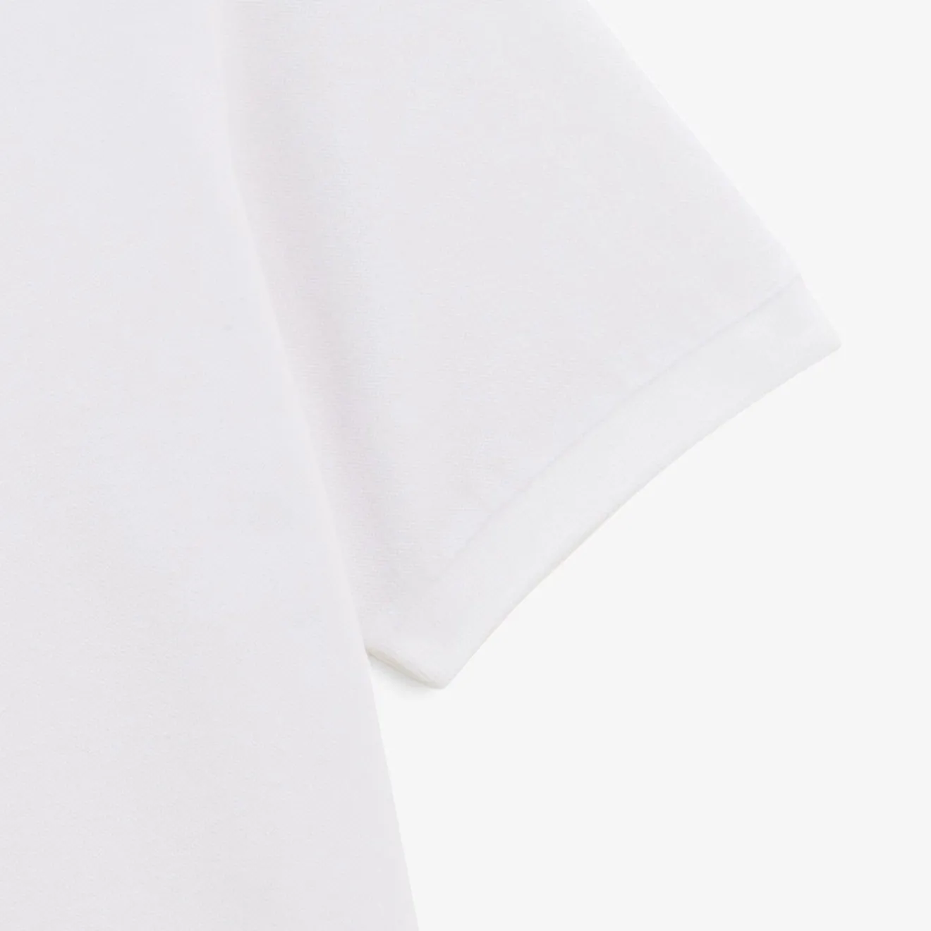 Crazy Logo|Polos>SERGE BLANCO London pique short-sleeved polo shirt with white cherry embroidery ARDOISE