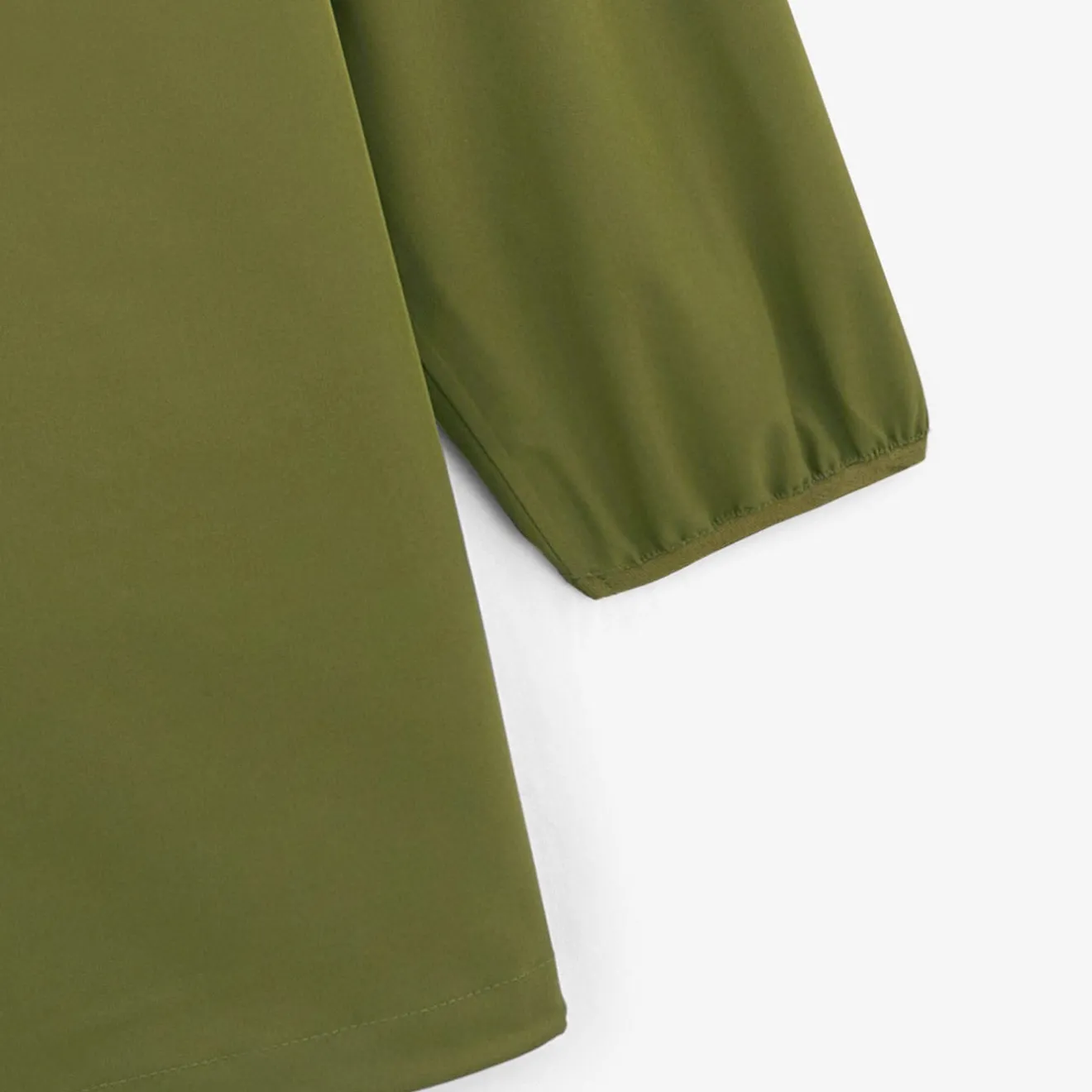 Ligne Play|Manteaux & Vestes>SERGE BLANCO Long waterproof storm jacket in lime green BLANC