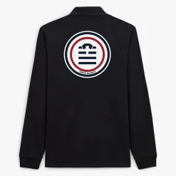 Maillots De Rugby|Polos>SERGE BLANCO Lony black rugby jersey BLANC
