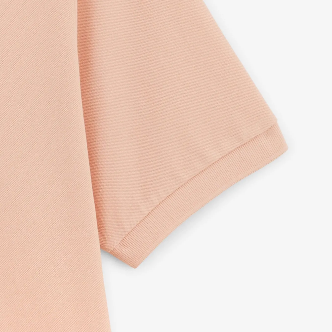 Crazy Logo|Polos>SERGE BLANCO Lorys pique short-sleeved polo shirt with pink skin arcade embroidery BLANC