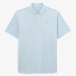 Maillots De Rugby|Polos>SERGE BLANCO Lyes short-sleeved rugby jersey in sky blue jersey WHITE