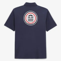 Maillots De Rugby|Polos>SERGE BLANCO Lyes short-sleeved rugby jersey in midnight blue jersey CORAIL