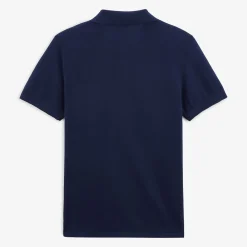 Pulls>SERGE BLANCO Marvin midnight blue polo neck sweater BLEU NUIT