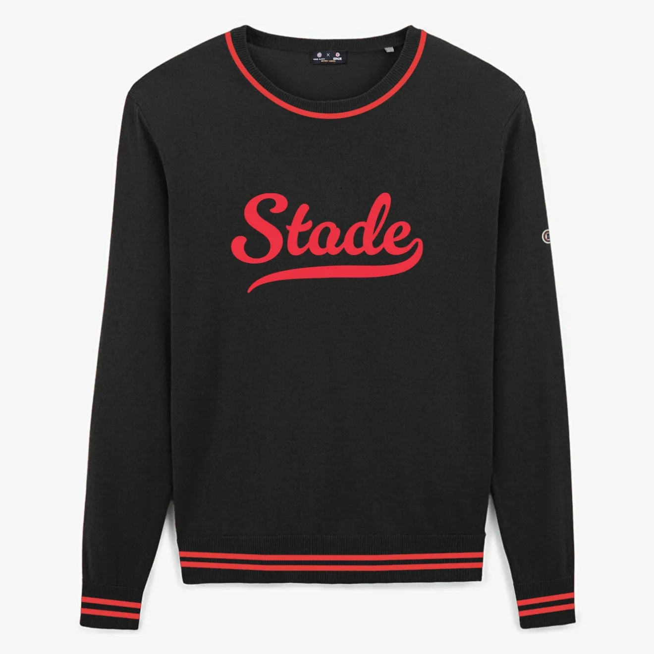 Stade Toulousain>SERGE BLANCO Mason Stade Toulousain black sweater NOIR