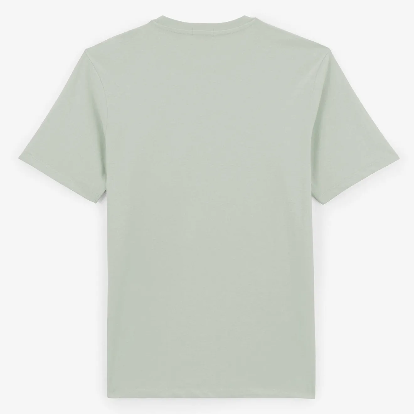 T-shirts>SERGE BLANCO Men's Pearl Grey Théo Round Neck T-shirt | BEIGE CHINÉ