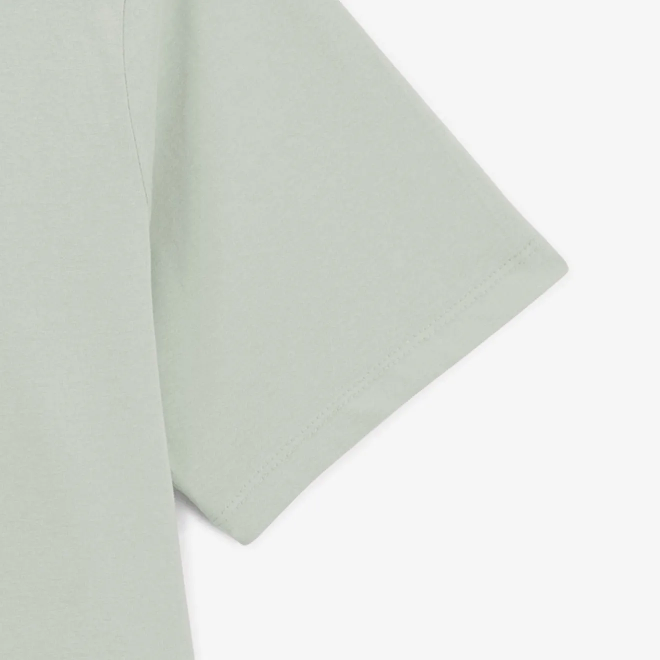 T-shirts>SERGE BLANCO Men's Pearl Grey Théo Round Neck T-shirt | BEIGE CHINÉ