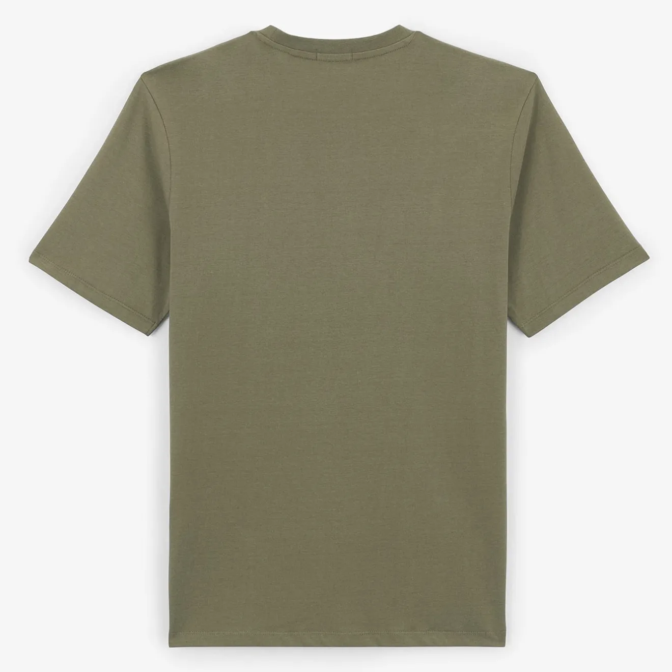 T-shirts|Tel Père, Tel Fils>SERGE BLANCO Men's Theo Khaki Teak Round Neck T-shirt | CIEL