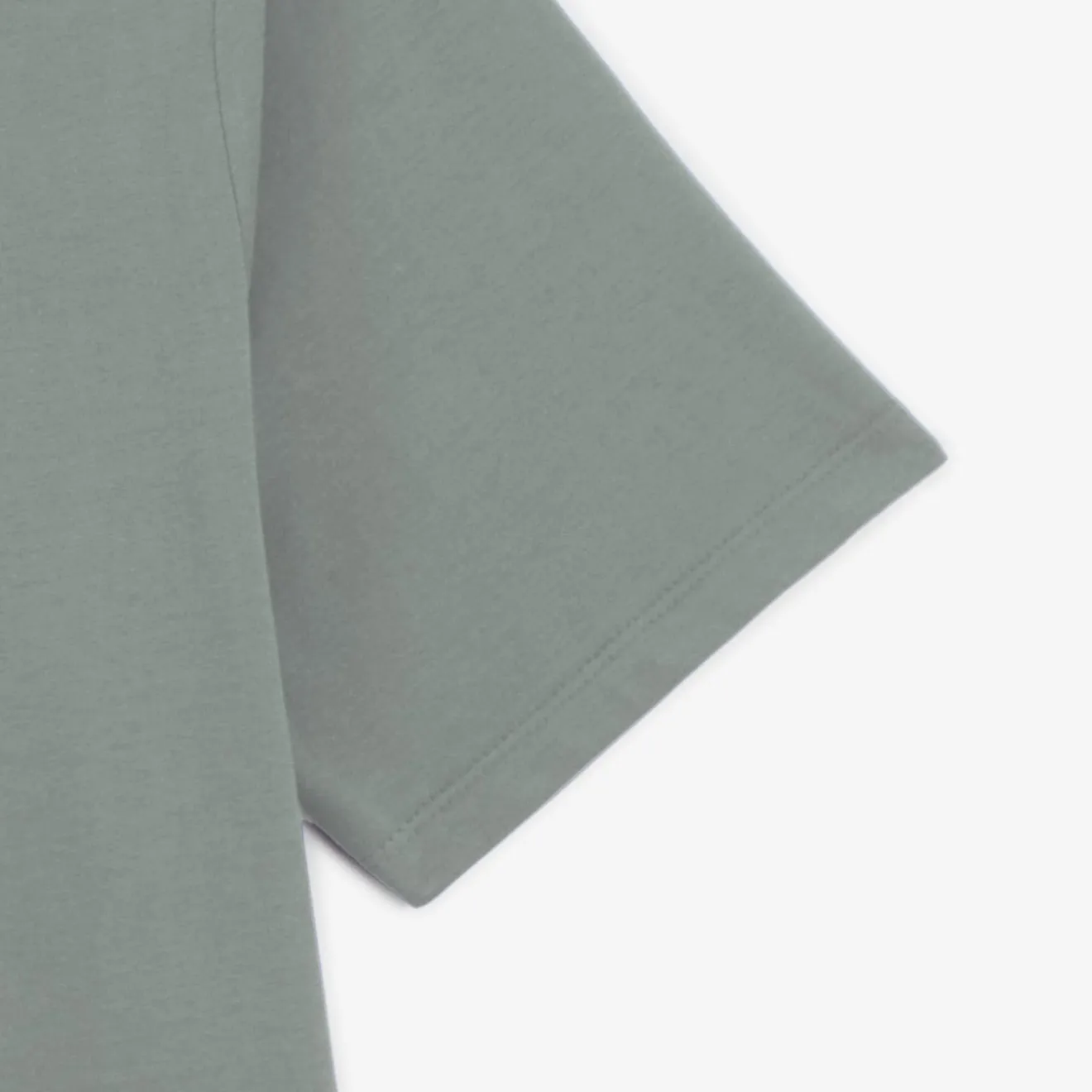 T-shirts>SERGE BLANCO Men's Theo Slate Grey Crew Neck T-Shirt | LATTE