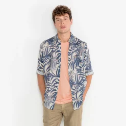 T-shirts|Daddy Cool>SERGE BLANCO Men's Théo Rose Skin Crew Neck T-shirt | TECK