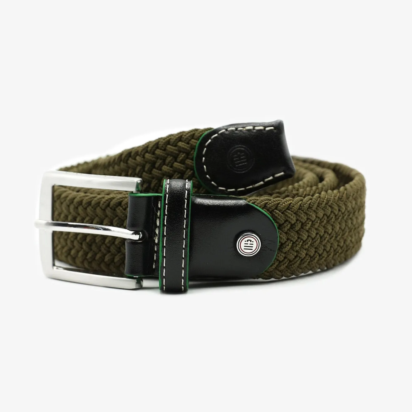 Maroquinerie>SERGE BLANCO Military braided belt MARINE