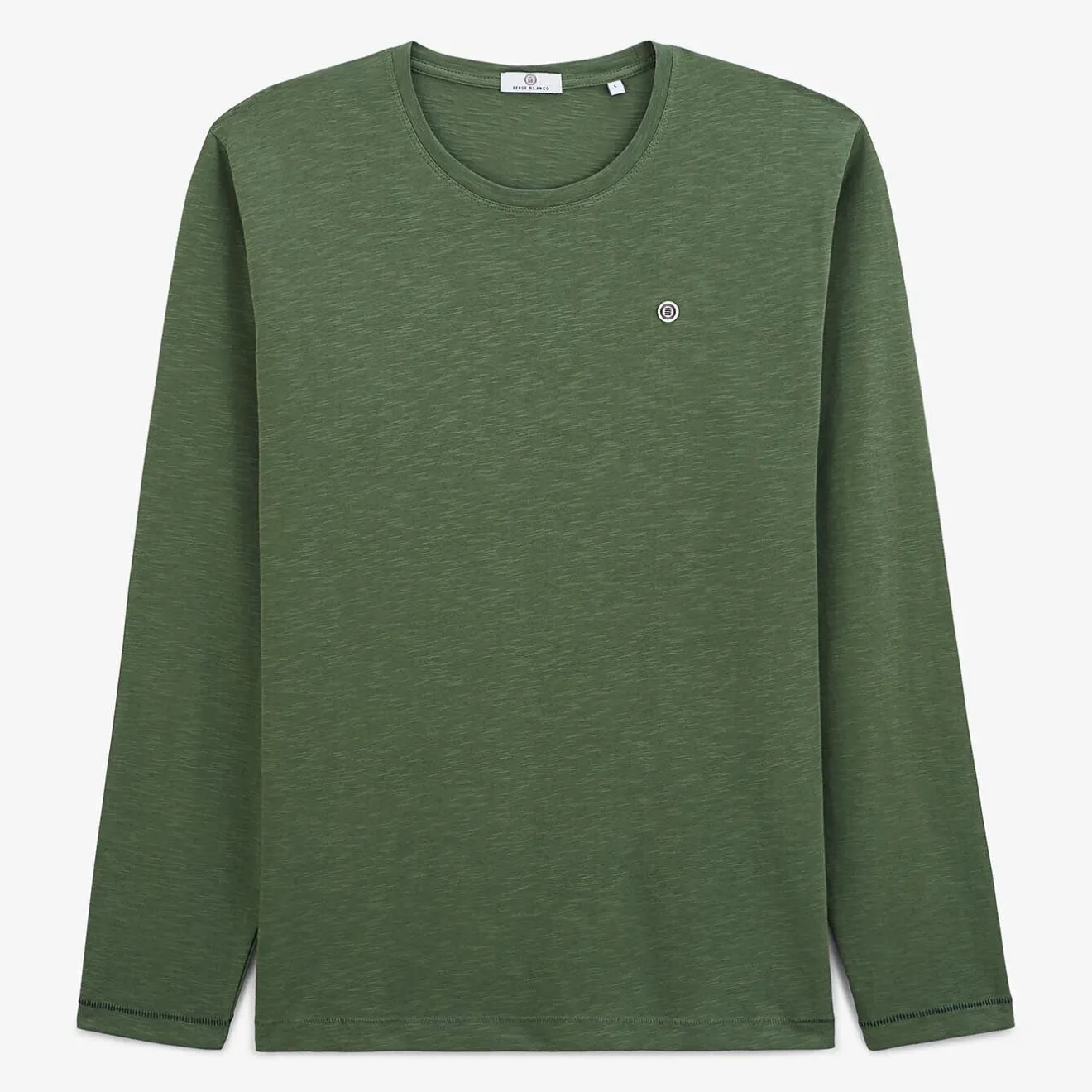 T-shirts>SERGE BLANCO Military long sleeve t-shirt MILITAIRE