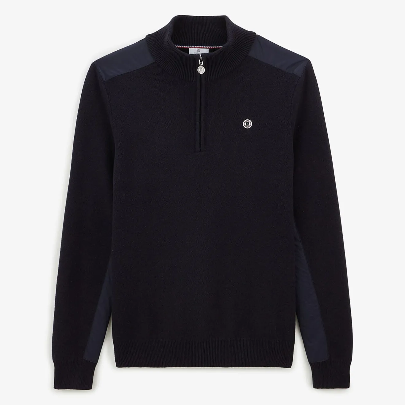 Pulls>SERGE BLANCO Mino dark navy sweater MARINE