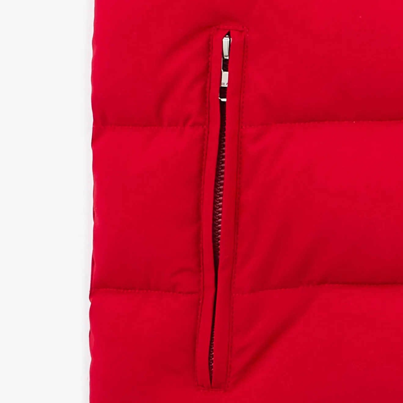 Doudounes>SERGE BLANCO Morzine men's sleeveless quilted down jacket in red | ARMY