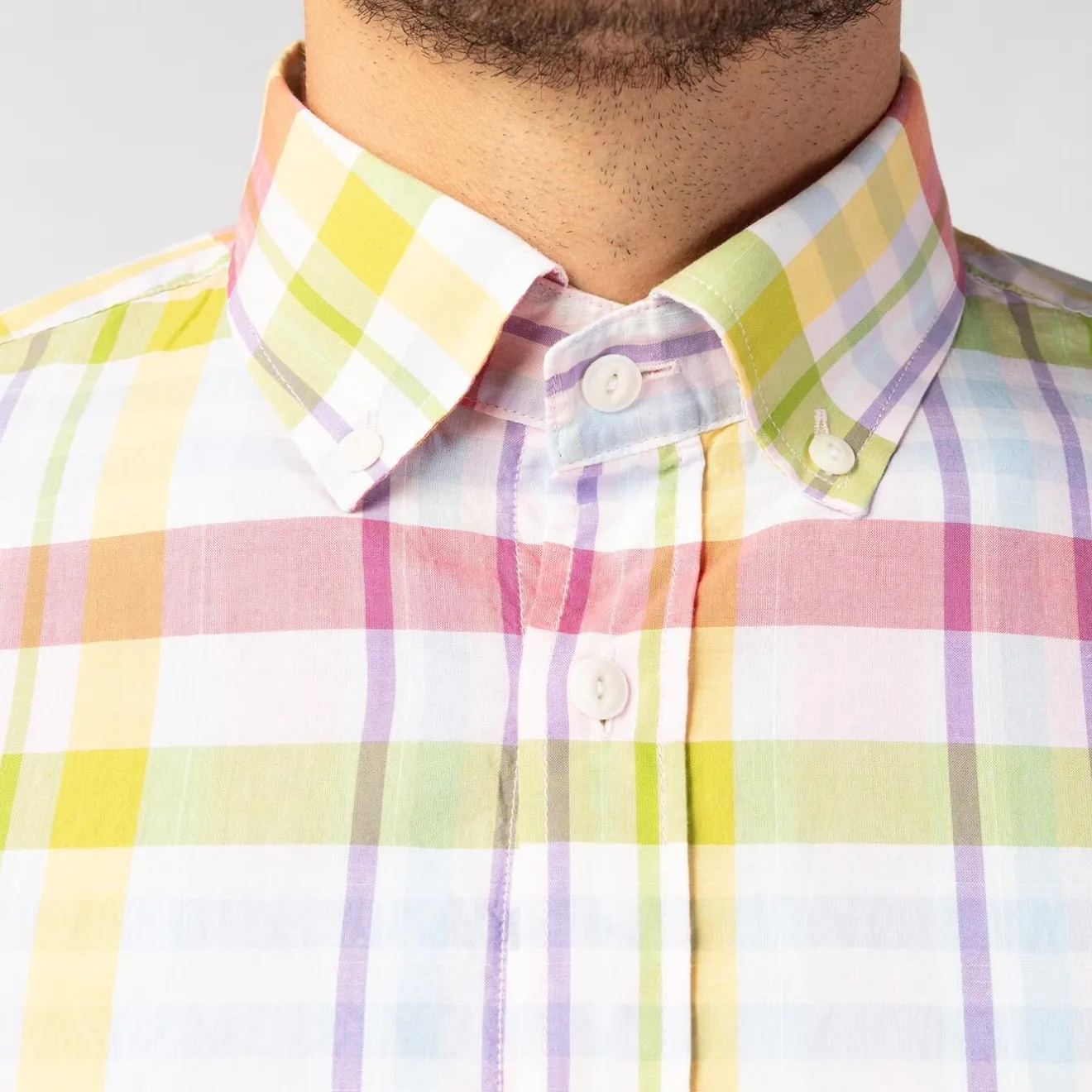 Chemises>SERGE BLANCO Multicolored long sleeve shirt dark navy
