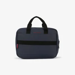 Sacoches D'ordinateur|Sacoches>SERGE BLANCO Navy blue briefcase and computer bag CHOCOLAT