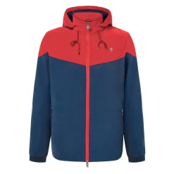 Vêtements>SERGE BLANCO Navy Blue Two-Tone Junior Windbreaker Jacket dark navy