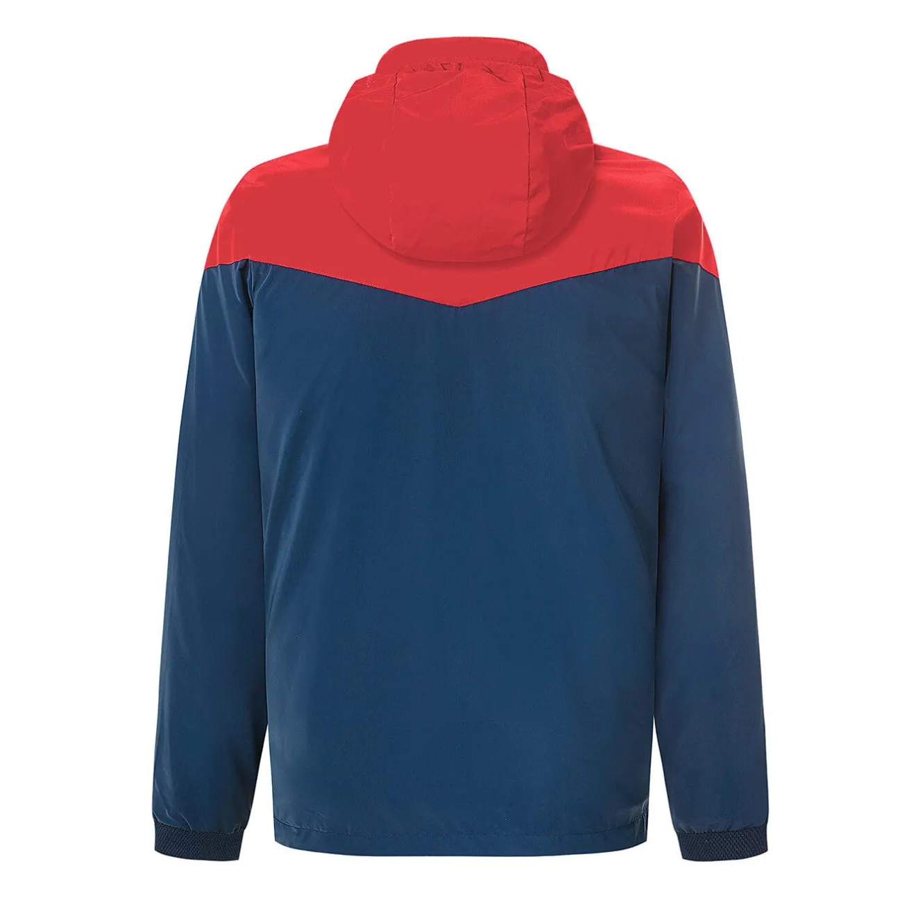 Vêtements>SERGE BLANCO Navy Blue Two-Tone Junior Windbreaker Jacket dark navy