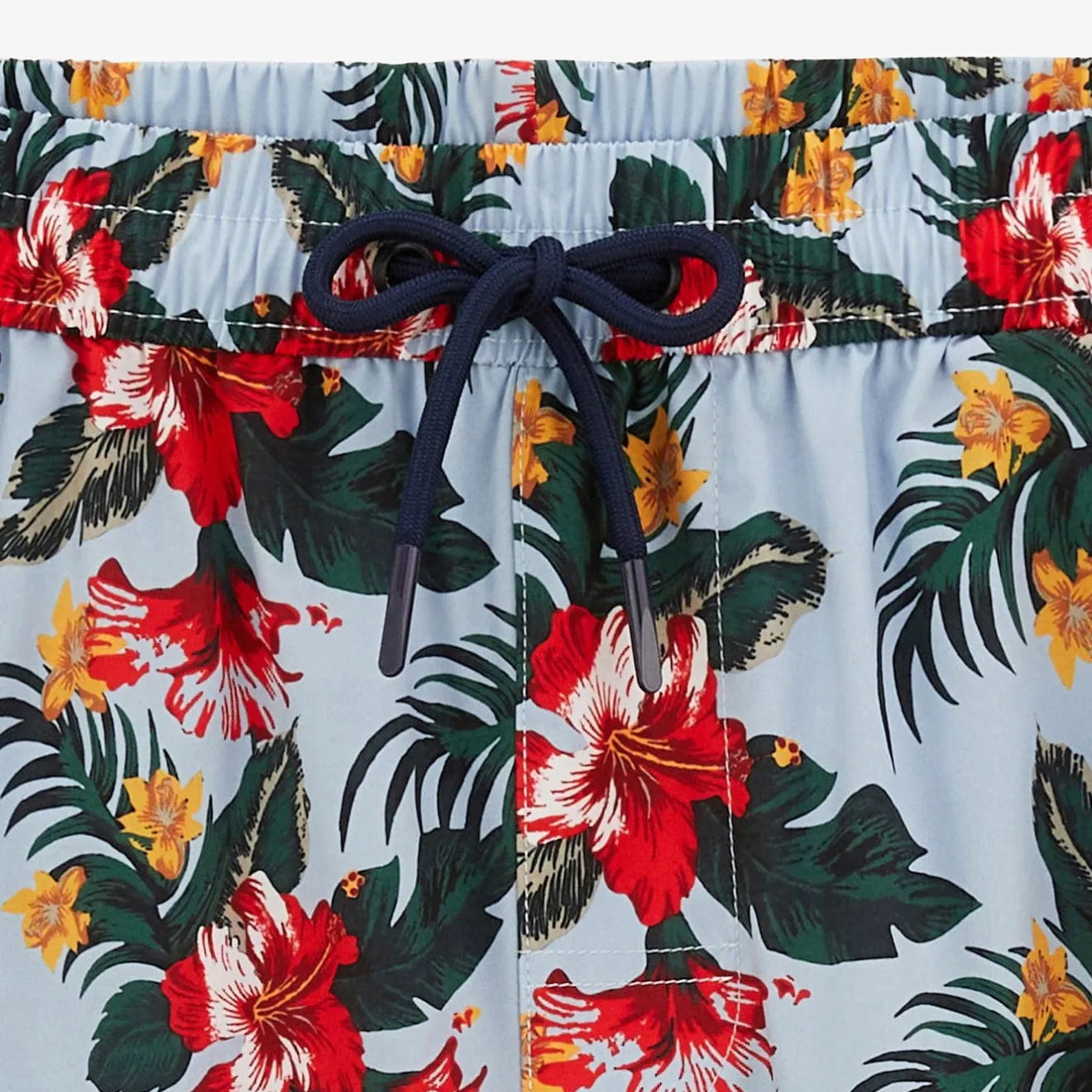 Maillots De Bain>SERGE BLANCO Nestor flower print swim shorts NUAGE