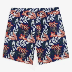 Maillots De Bain>SERGE BLANCO Nestor leaf print swim shorts SKIN
