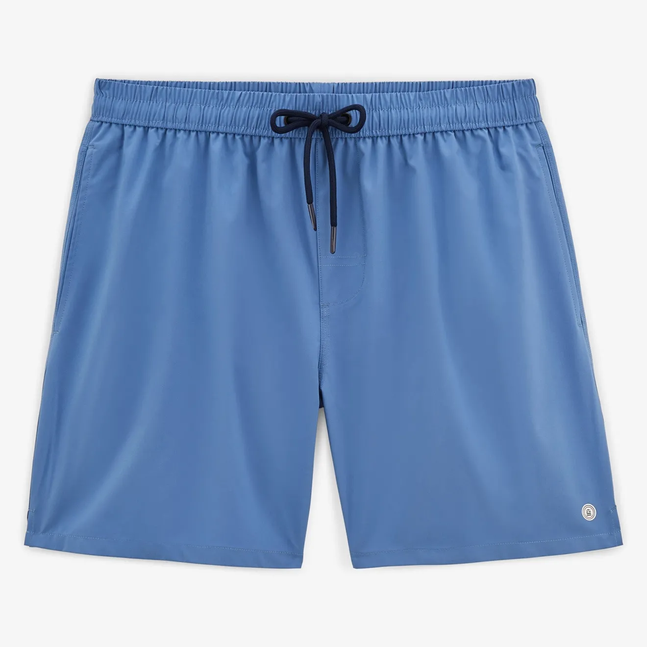 Maillots De Bain>SERGE BLANCO Nestor plain cloud blue swim shorts FUSHIA