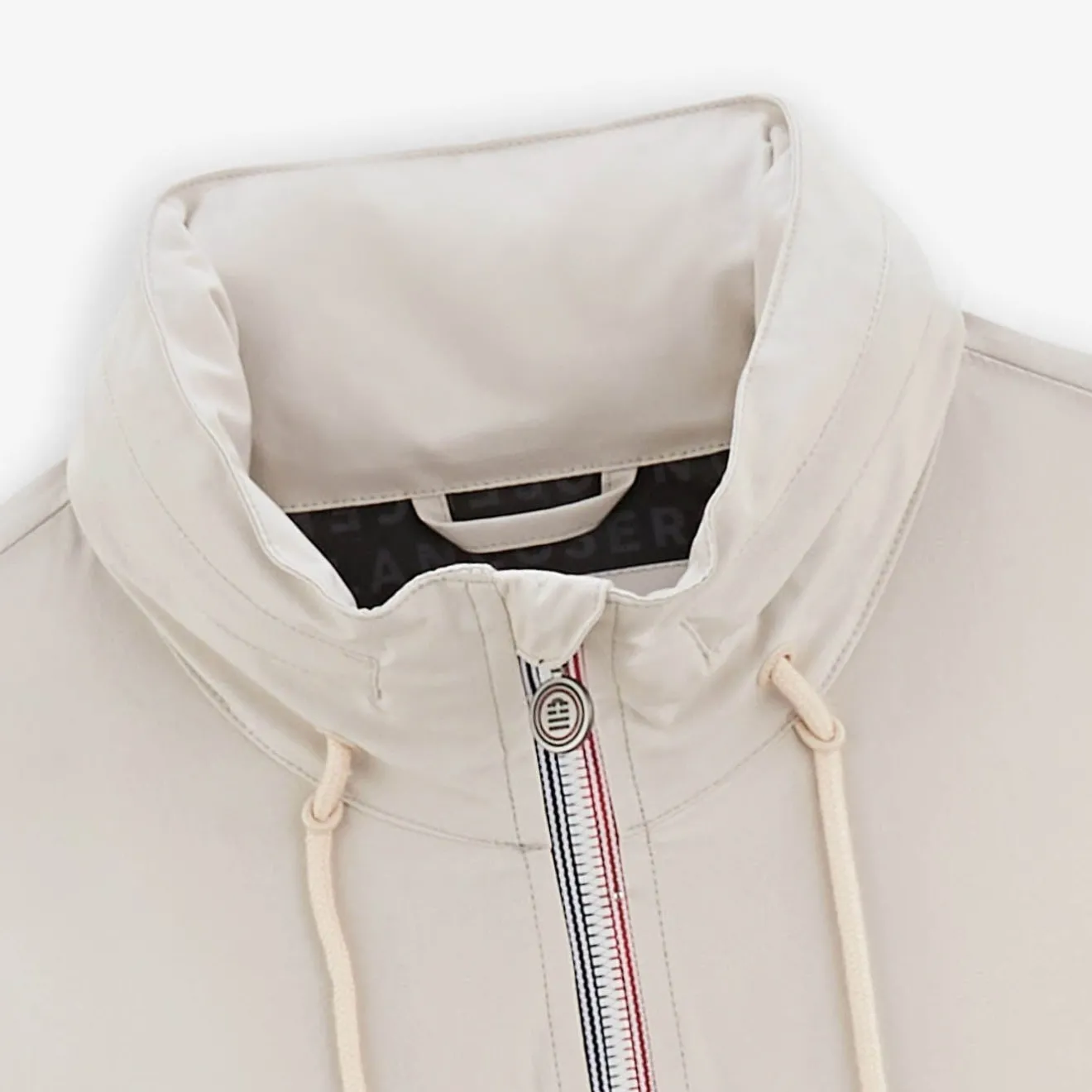 Ligne Play|Manteaux & Vestes>SERGE BLANCO Off-white waterproof storm jacket MARINE