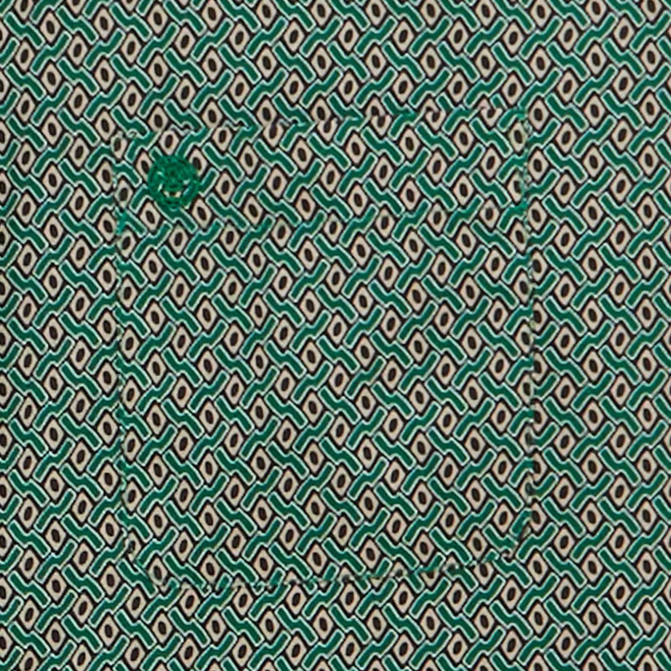 Chemises>SERGE BLANCO green long sleeve geometric print shirt OLIVE