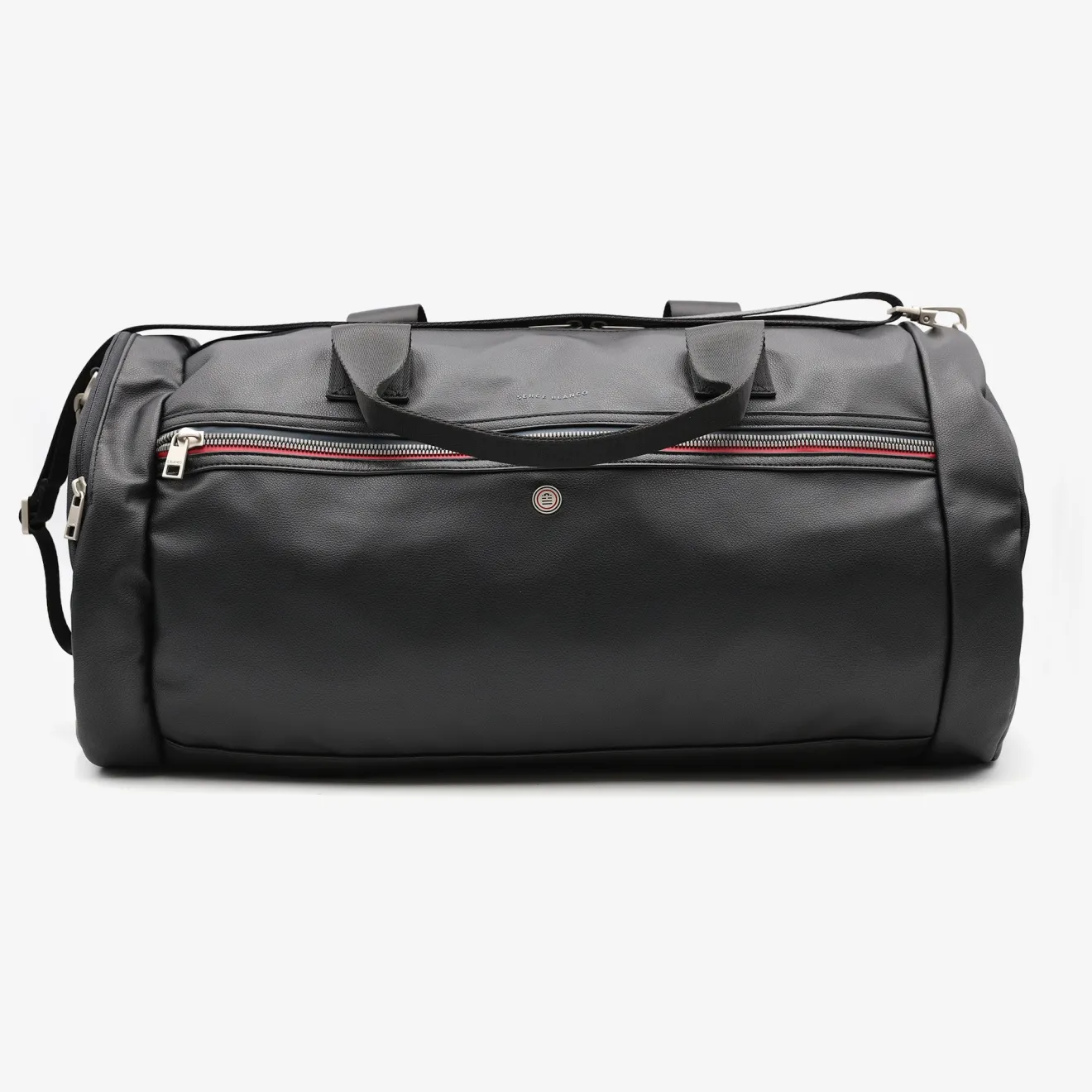 Sacs De Voyage|L'élégant>SERGE BLANCO ONTARIO black duffel travel bag MILITAIRE