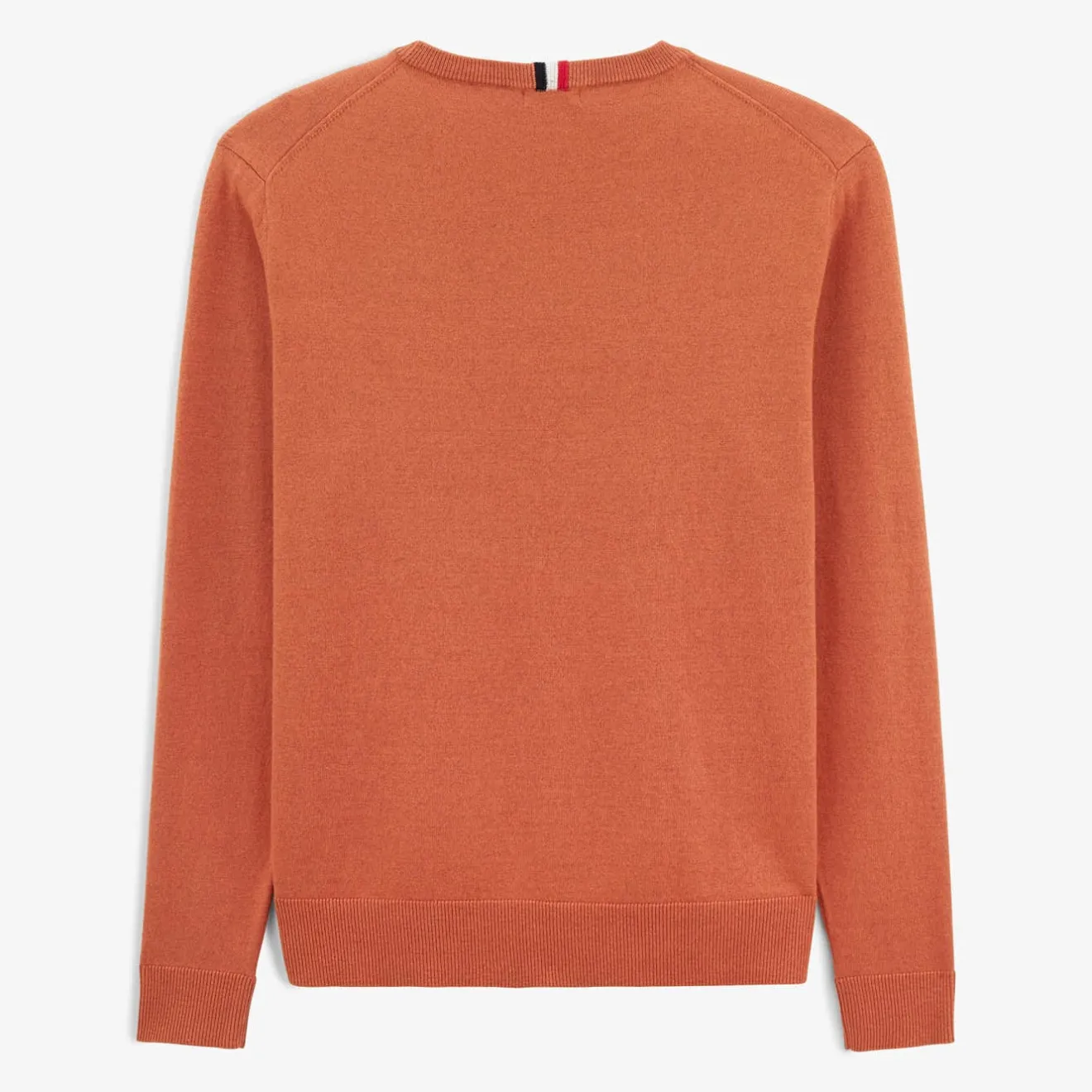 Pulls>SERGE BLANCO Orange Maximus Sweater OFF WHITE