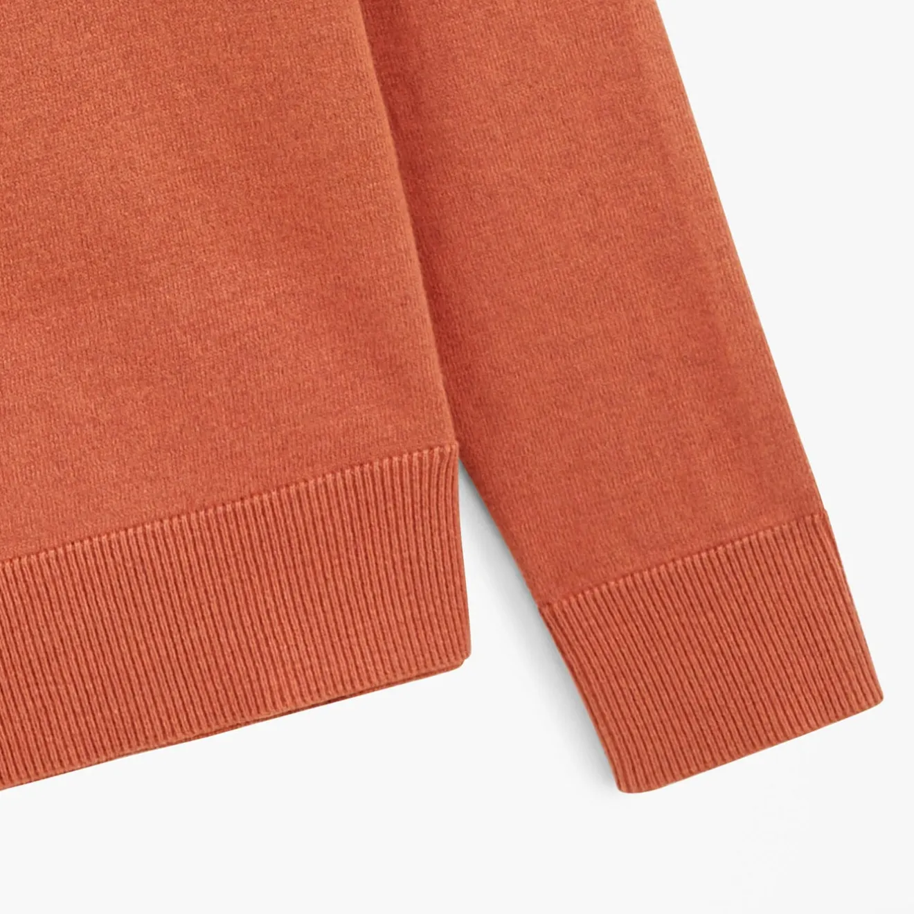 Pulls>SERGE BLANCO Orange Maximus Sweater OFF WHITE