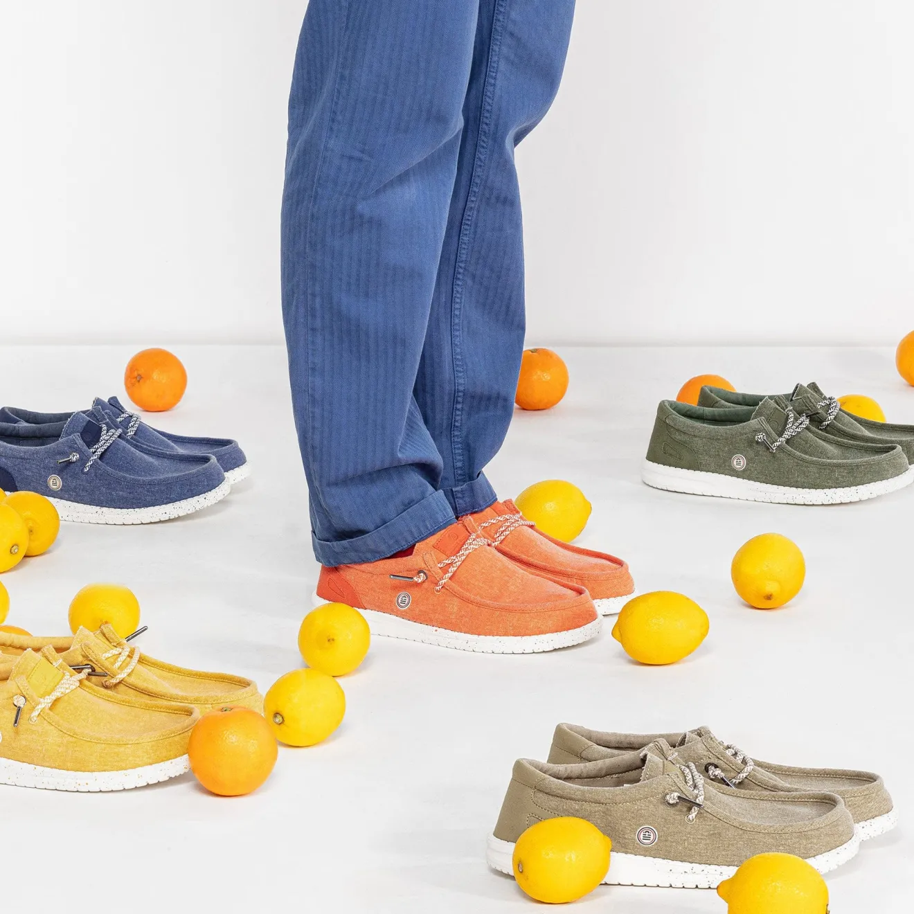 Chaussures Bateau|Daddy Cool>SERGE BLANCO Orange Saint-Jean boat shoe DARK NAVY
