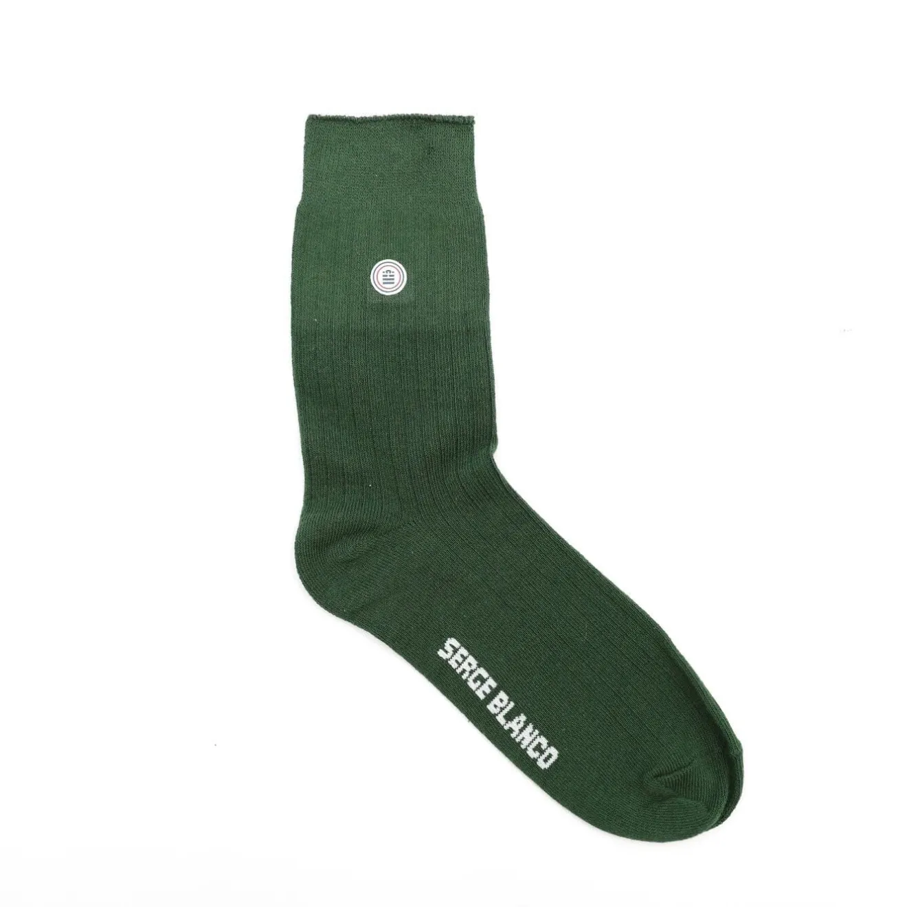 Sous-vêtements>SERGE BLANCO Pack of 3 pairs of plain military green high socks NOIR