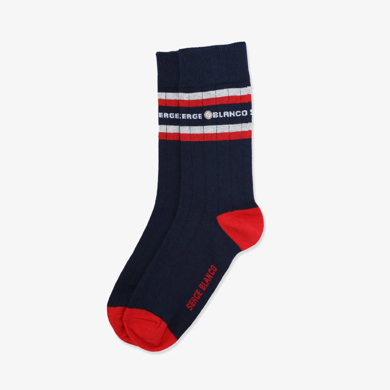 Sous-vêtements>SERGE BLANCO Pack of 3 pairs of printed socks DARK NAVY