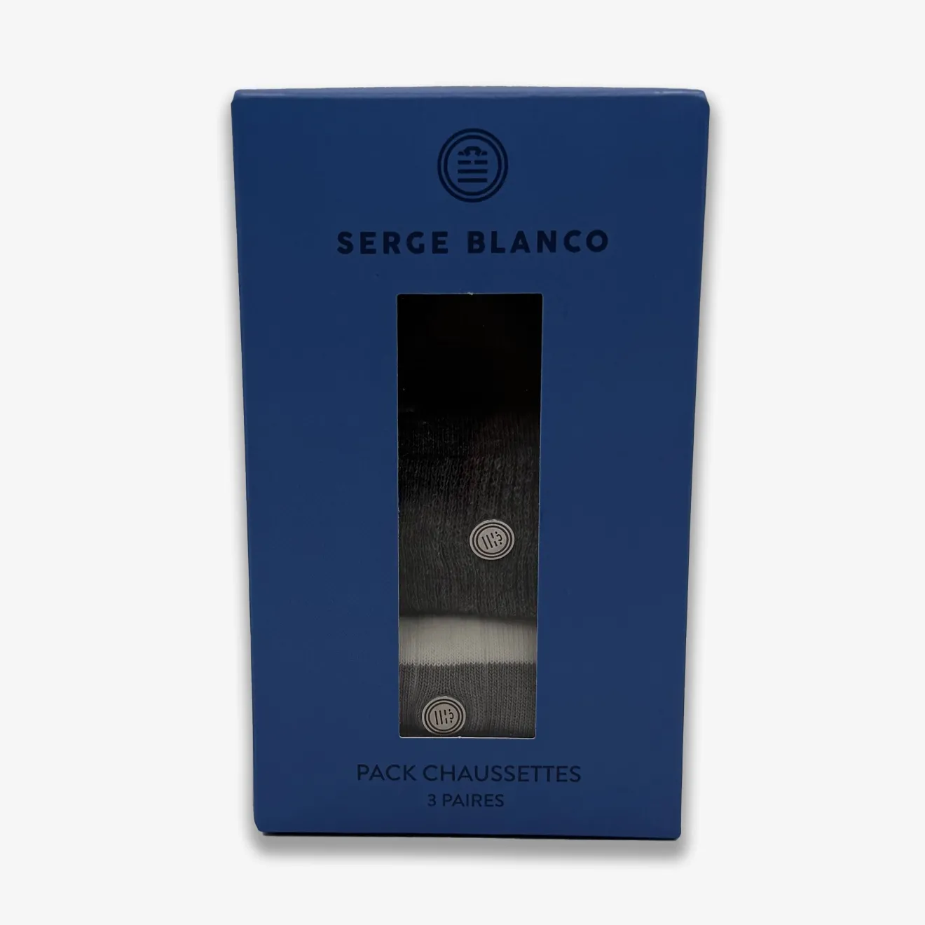 Sous-vêtements>SERGE BLANCO Pack of 3 pairs of printed socks COLORISASSORT
