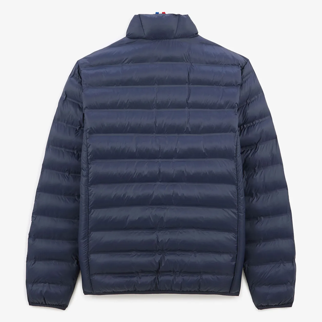 Doudounes>SERGE BLANCO Piumino men's quilted down jacket with long sleeves in navy blue | VERT